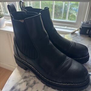 Sam & Libby Women's Skylar Black Chelsea Bootie